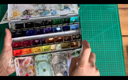 Videoaula: Tintas para Aquarela