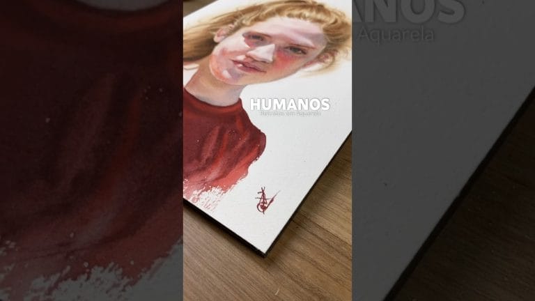 Humanos - Retratos em Aquarela meu novo curso a partir de novembro #aquarela #retratos