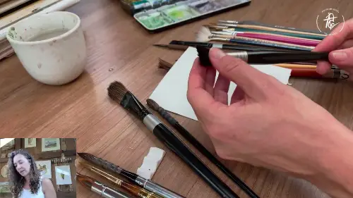 Aula 5 - Pincéis para Aquarela - 27min