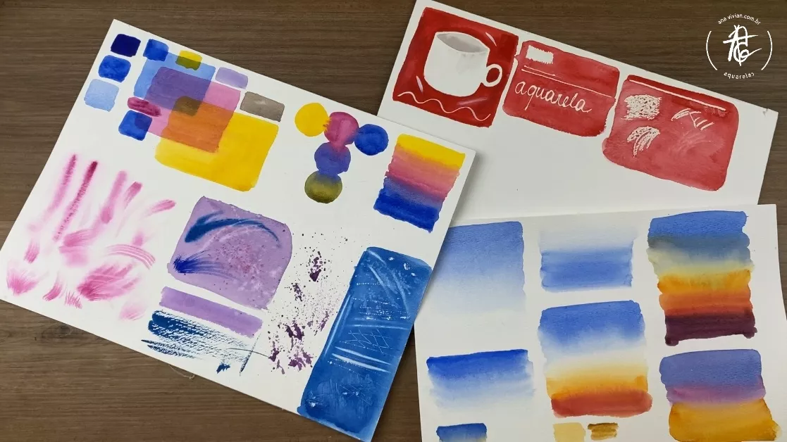 Animais em Aquarela - Curso Aquarela Animais em Aquarela - Curso Aquarela