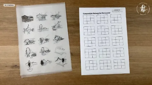 Aula 2 - Mais do que seguir referências, a arte da composição está em escolher conscientemente formas, contrastes e pontos de interesse para transmitir o que você deseja - 21min 11s